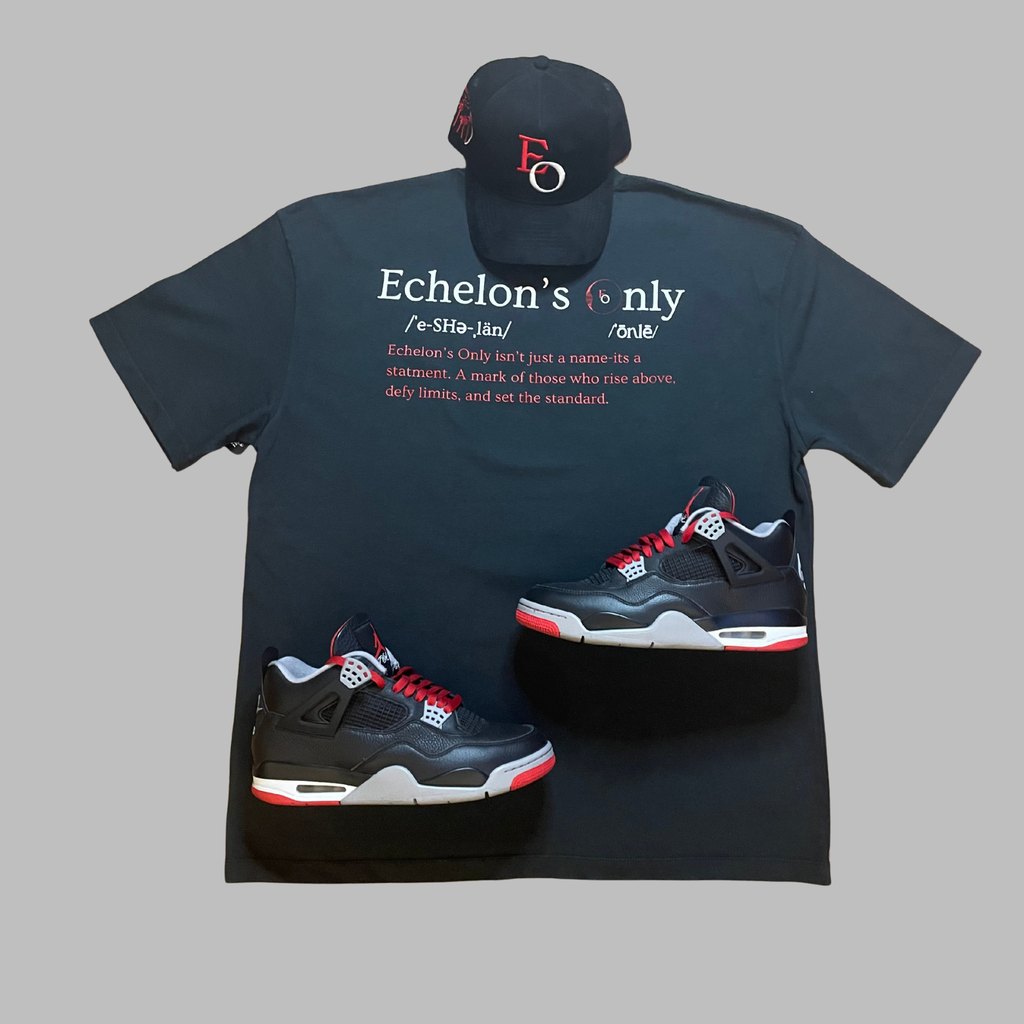 Statement Logo T-Shirt Black