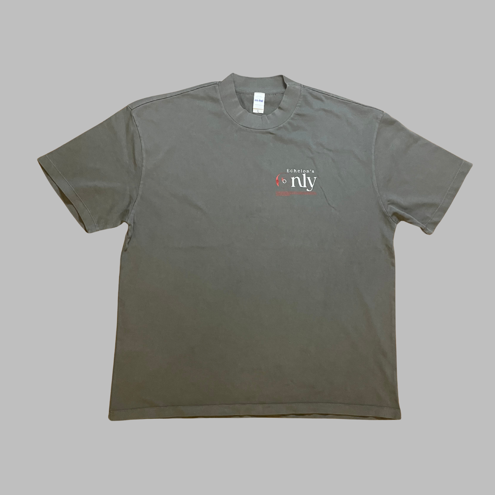 Statement Logo T-Shirt Dark Grey